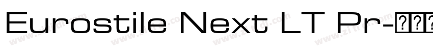 Eurostile Next LT Pr字体转换